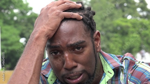 Sad Man, Depressed Adult, Feelings

