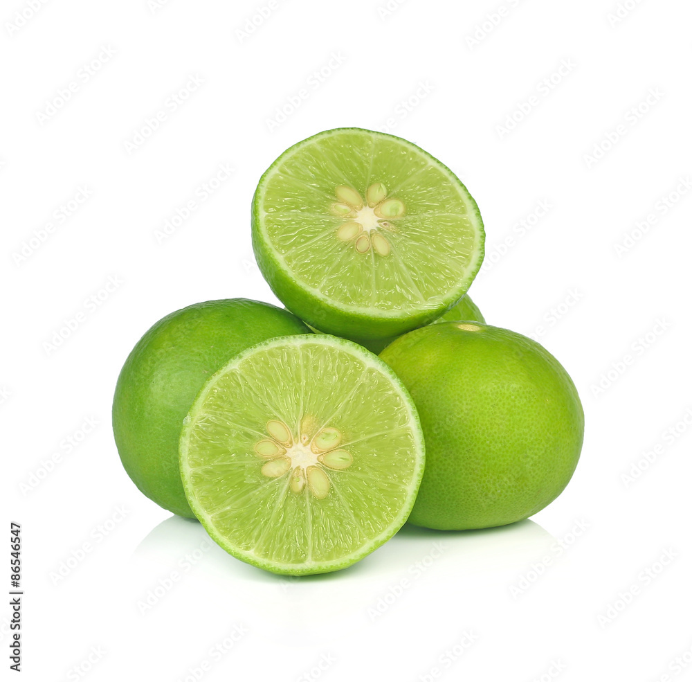 lime isolated on white background lime isolated on white background