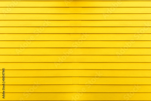 Yellow wooden background