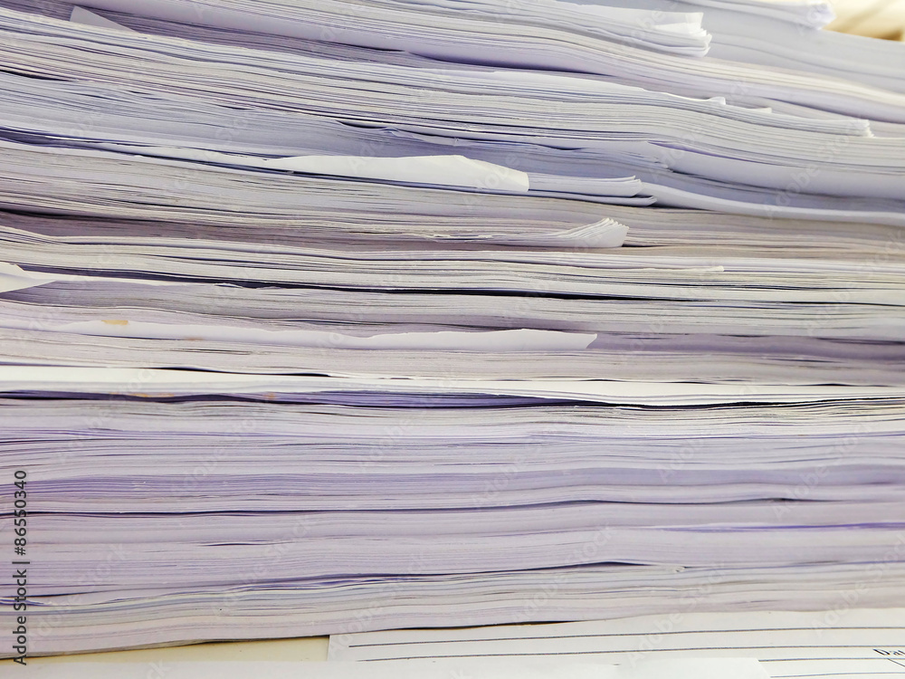 large pile of paper closeup large pile of paper closeup
