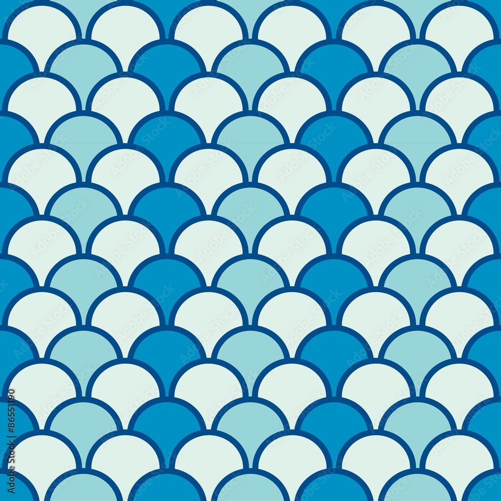 Blue Ocean Pattern Blue Ocean Pattern