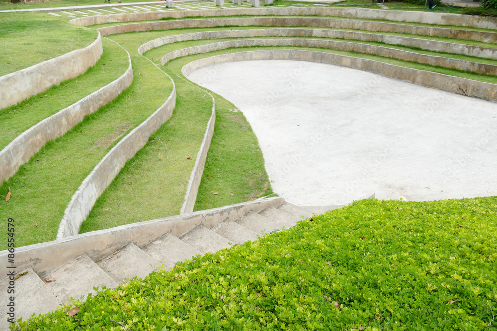 amphitheater and outdoor stage