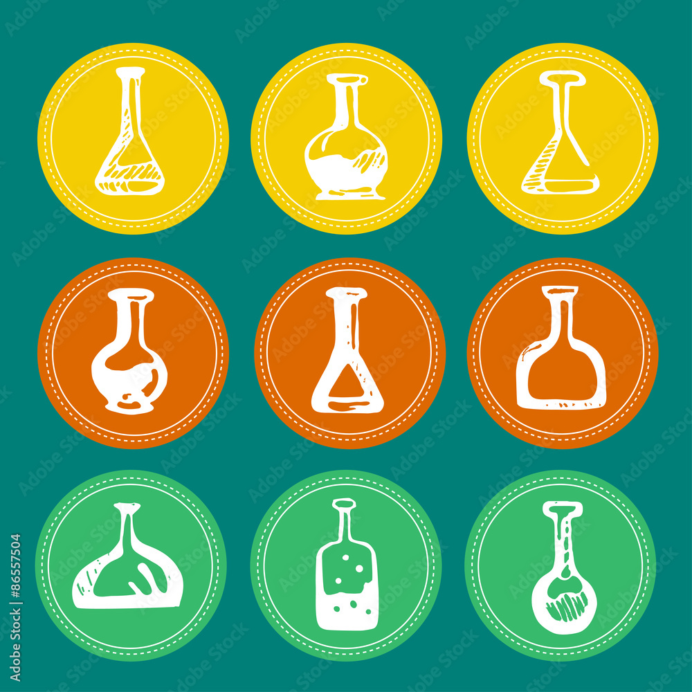 chemical test tube chemical test tube