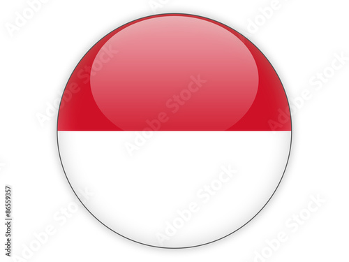 Round icon with flag of monaco Free Download Round icon with flag of monaco - GFXLoad