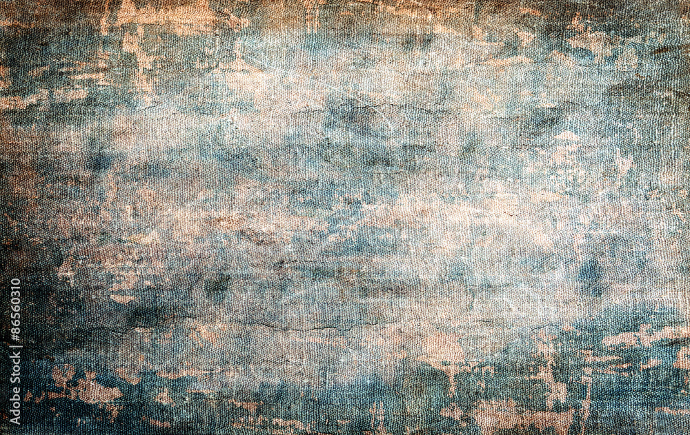 Obraz premium texture or background wall of shabby paint and plaster cracks