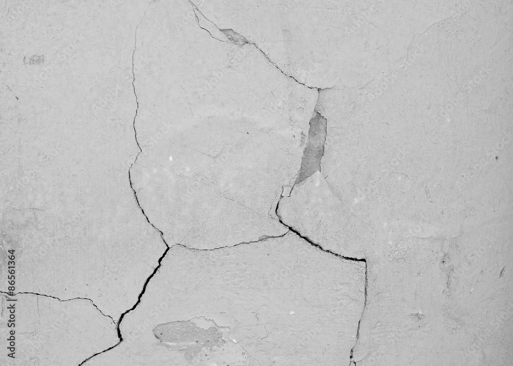 Fototapeta premium cracked concrete wall texture background