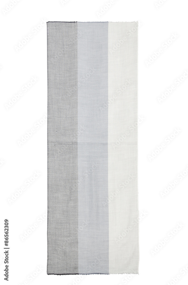 Nice scarf isolated on the white
