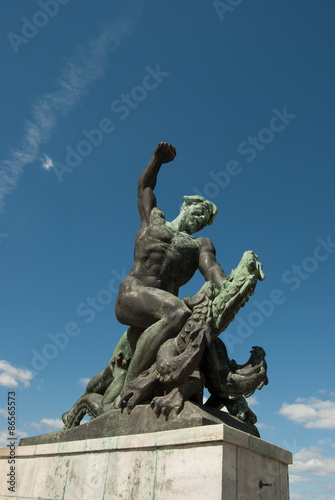 liberty statue of Budapest