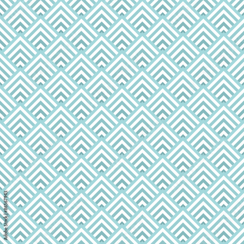 Seamless Corner Pattern Color Gradient Turquoise