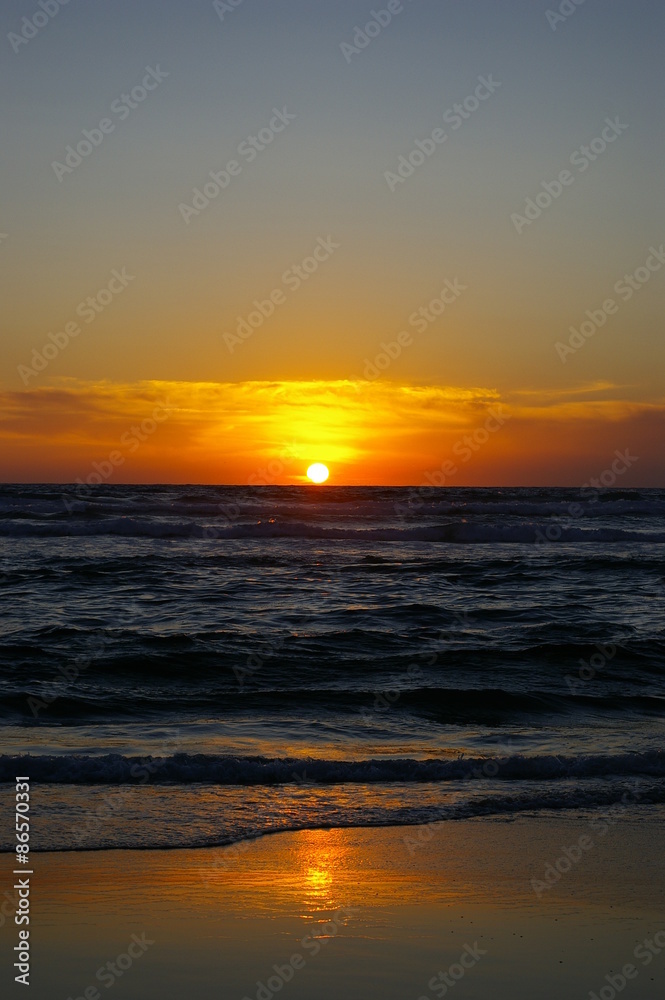 Coucher de soleil dans les Landes Coucher de soleil dans les Landes