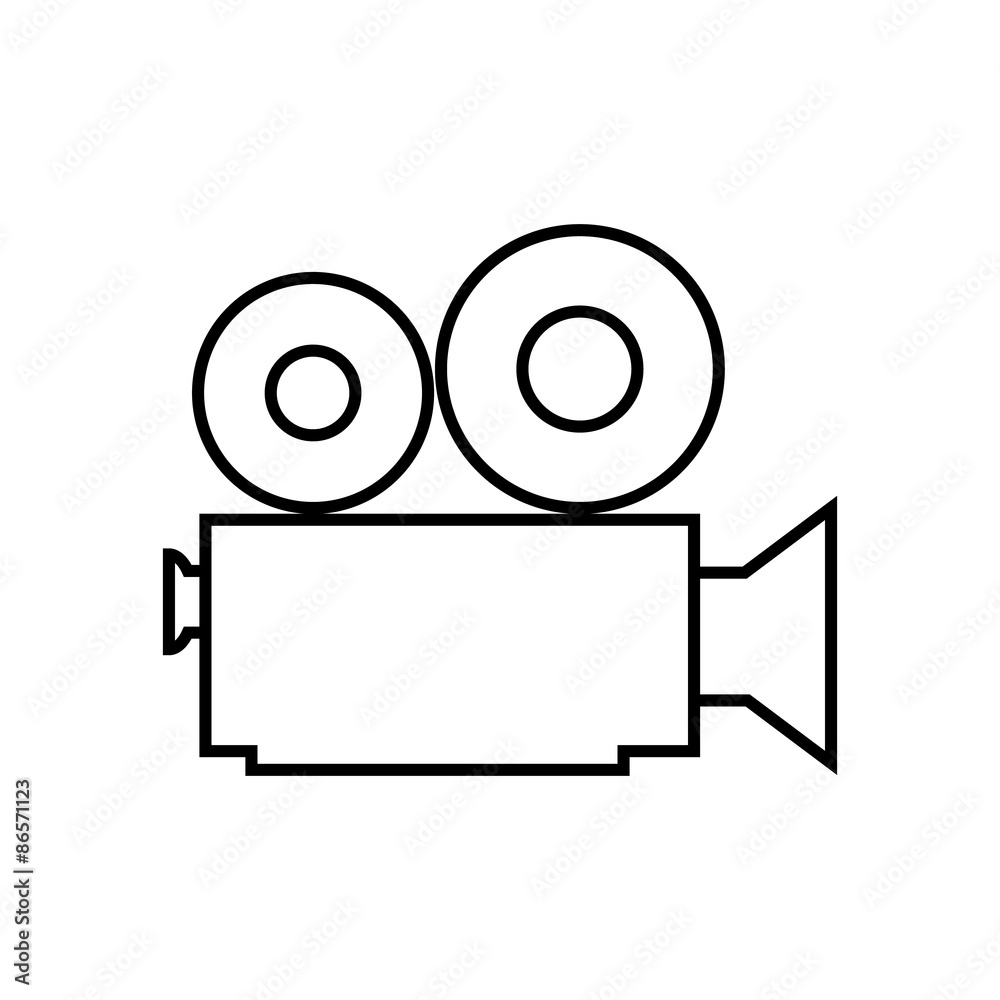 Camera icon. Camera icon.