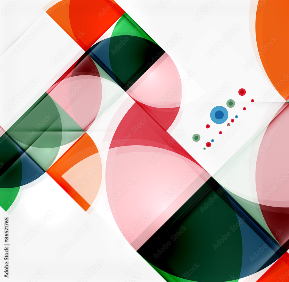 Semicircle triangle pattern Semicircle triangle pattern