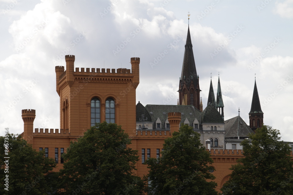 Fototapeta premium Das Arsenal in Schwerin