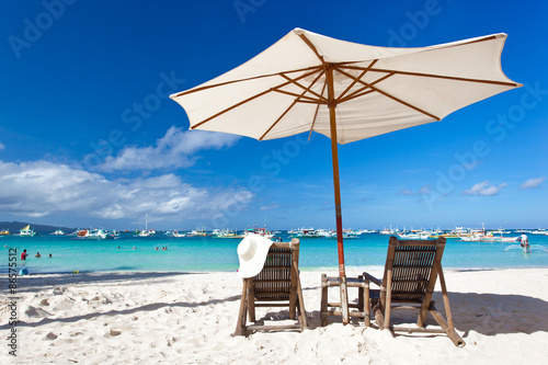 Canvas Print Tropical vacation