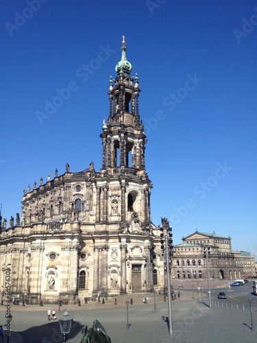 Hofkirche und Semperoper Dresden