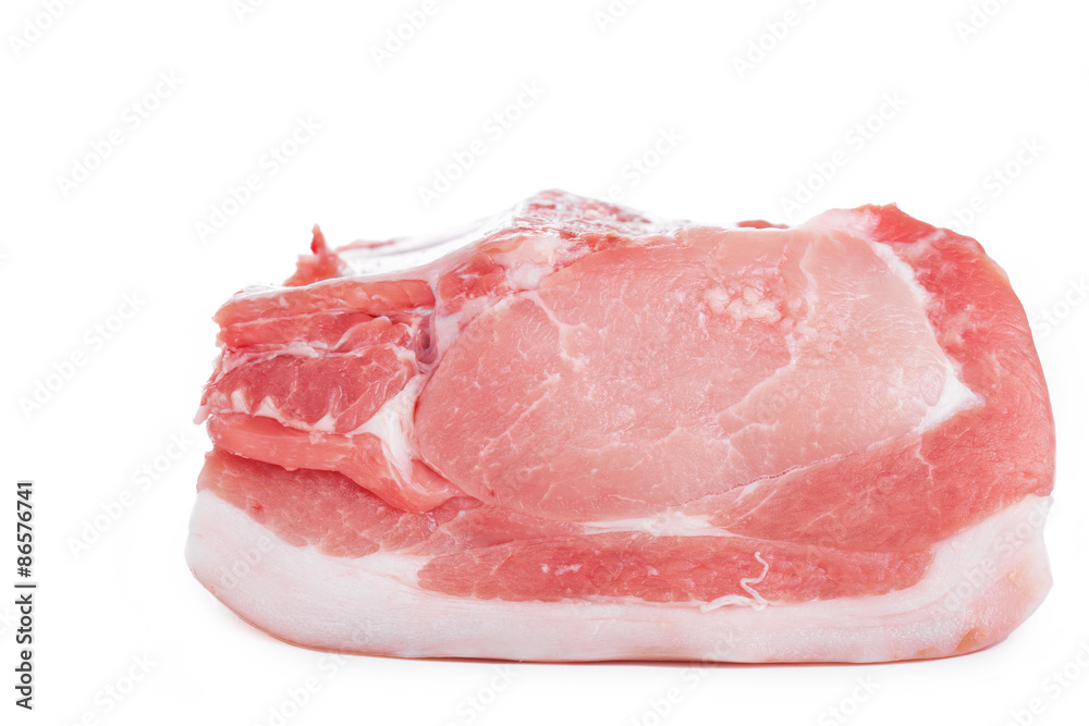 Uncooked meat