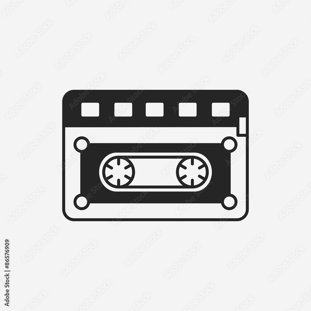 music tape icon