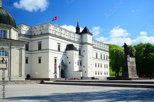 Obraz na płótnie Palace of the Grand Dukes of Lithuania in Vilnius city w salonie