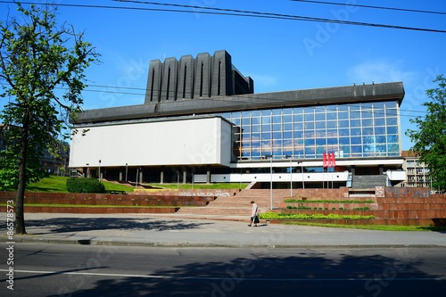 Obraz na płótnie Lithuanian National Opera and Ballet Theatre w salonie