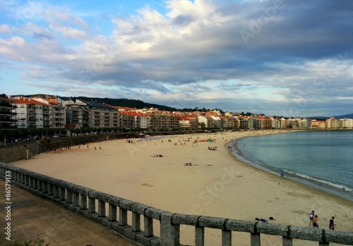 Playa de Sanxenxo Galicia