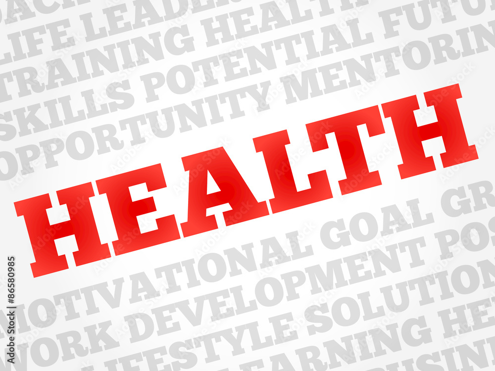 HEALTH word cloud concept HEALTH word cloud concept