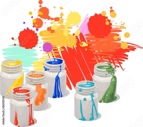 paint cans