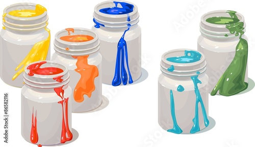 paint cans