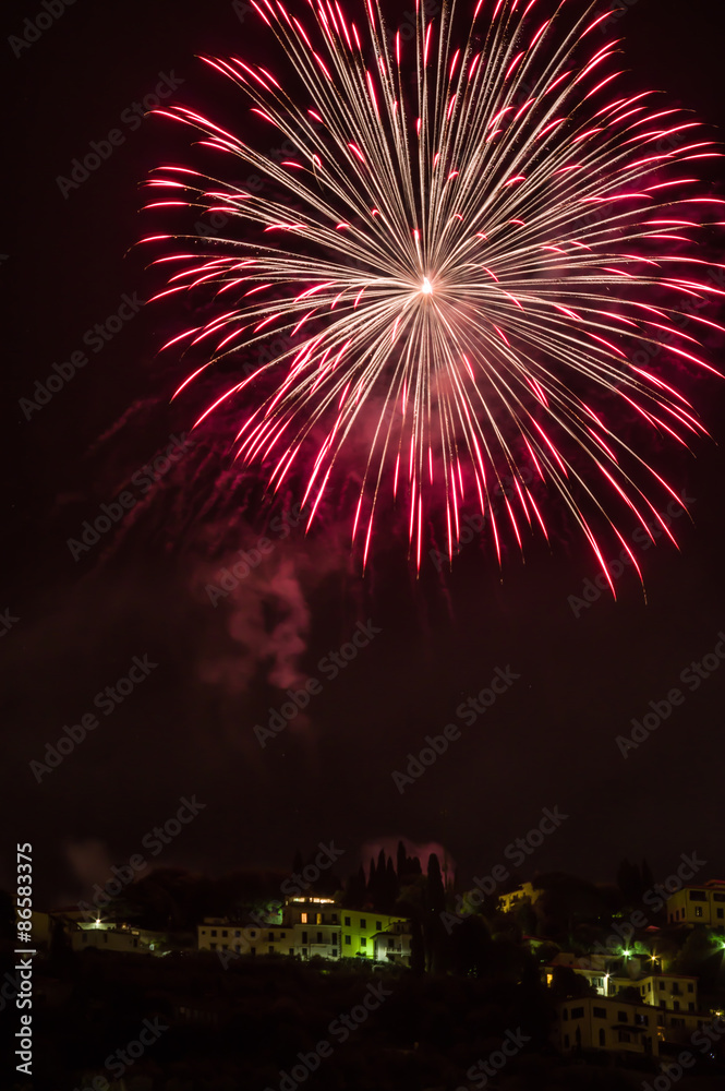 Fireworks at Fiesole
