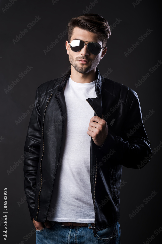 Fototapeta premium Trendy handsome.