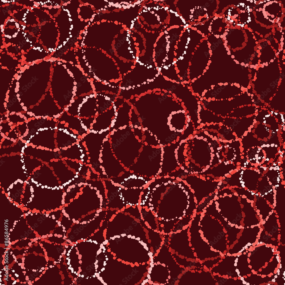 Abstract seamless polka dot circles pattern Abstract seamless polka dot circles pattern