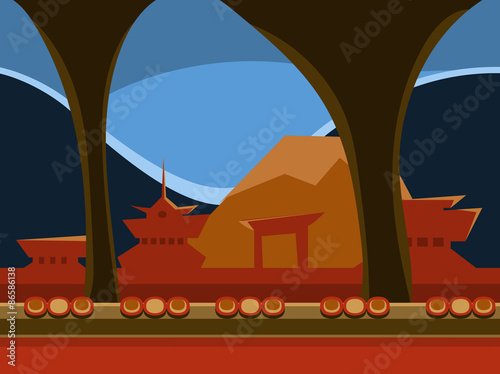 Game Background Vector Seamless