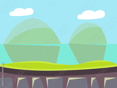 Game Background Vector Seamless