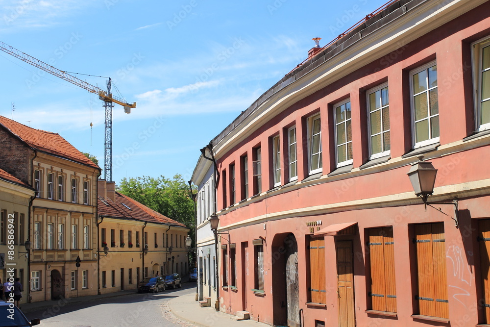 Fototapeta premium Old Town street
