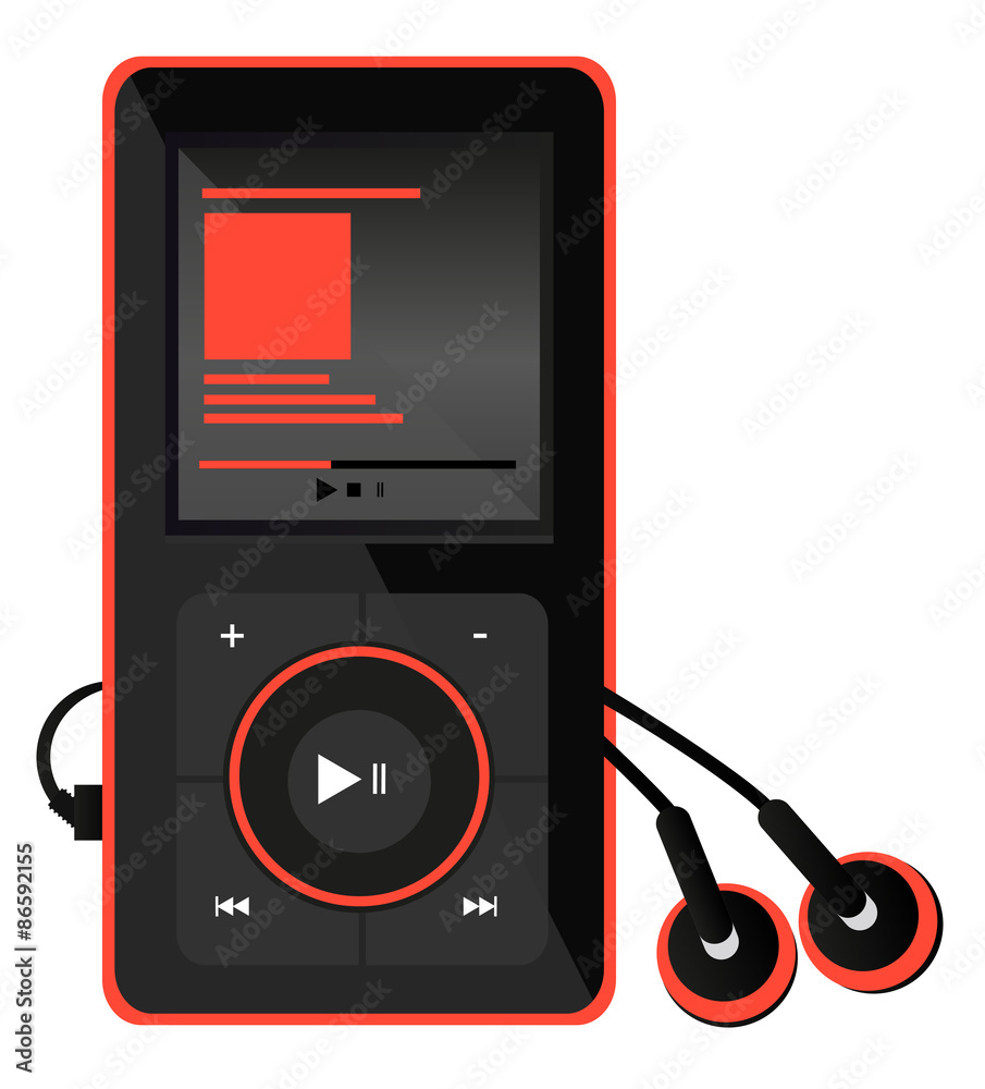 Modern mp3 media player
