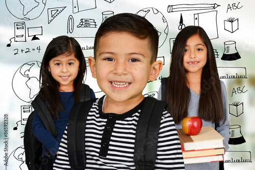 Young Children At School