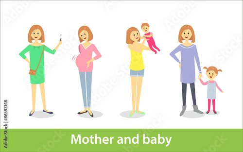 Mother and baby