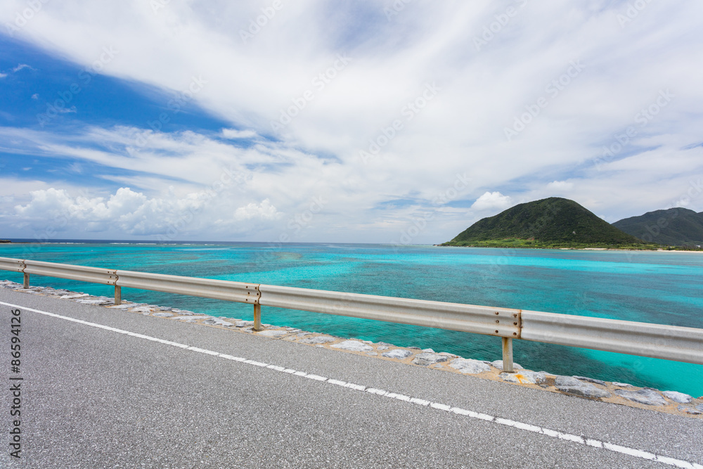 沖縄の海岸線 ビーチ