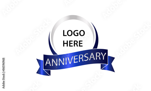 ring ribbon anniversary logo