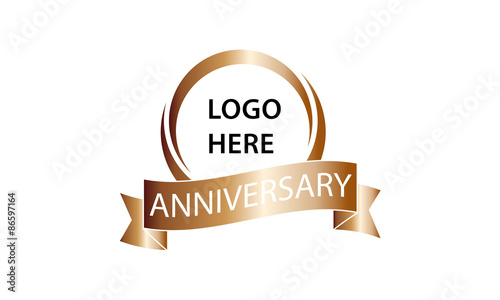 ring ribbon anniversary logo