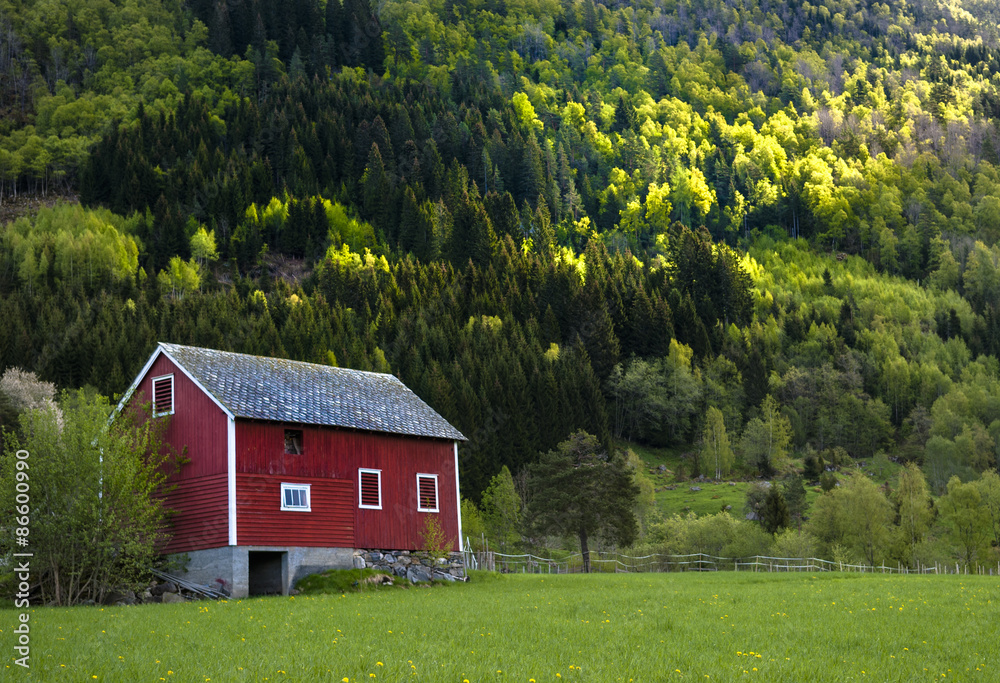 Traditional Norwegian Barn