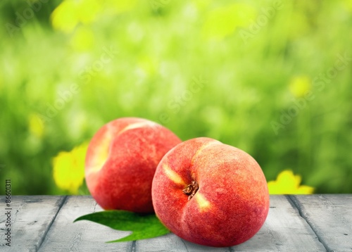 Peach, Nectarine, Fruit.