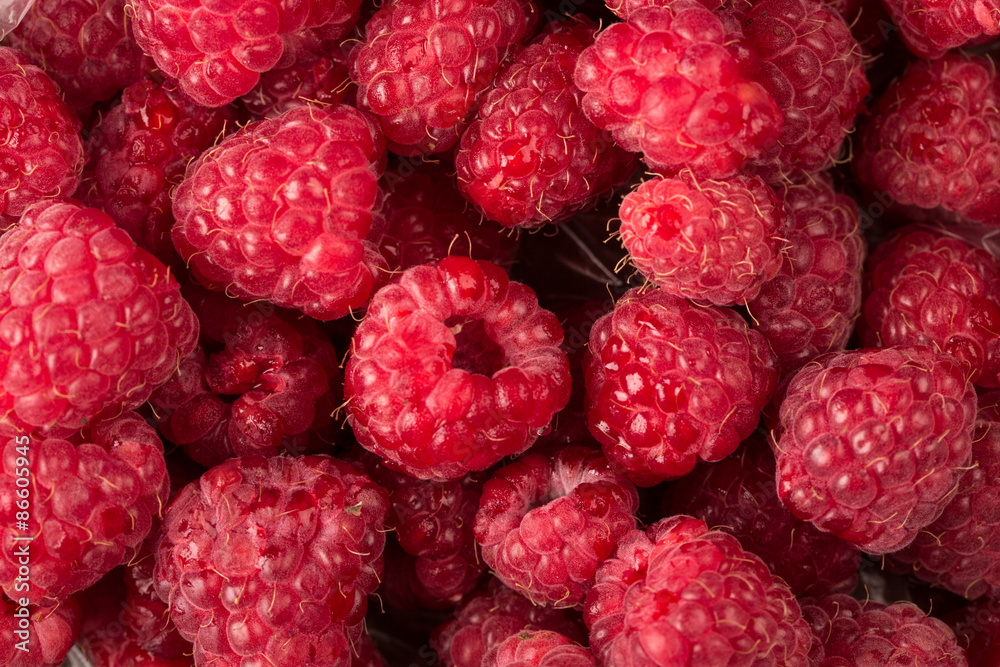 Raspberry fruit background Raspberry fruit background