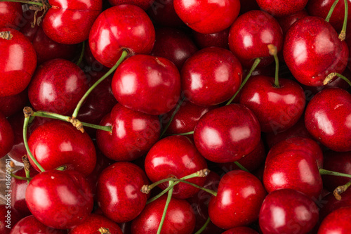 Red Cherry Background