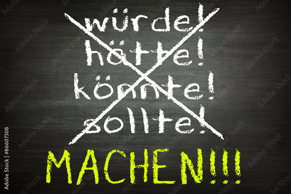 Obraz premium Los gehts machen