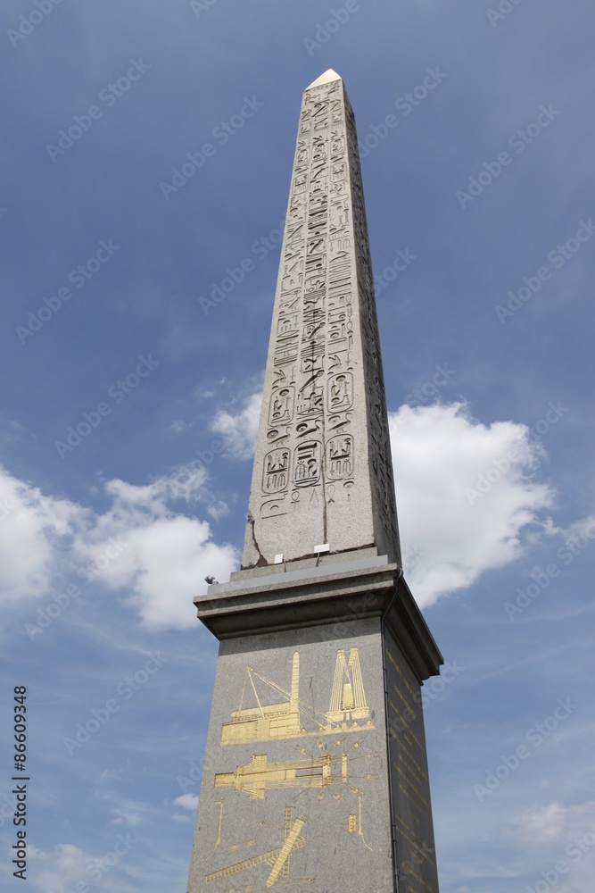 Obélisque de Louxor, Place de la Concorde à Paris