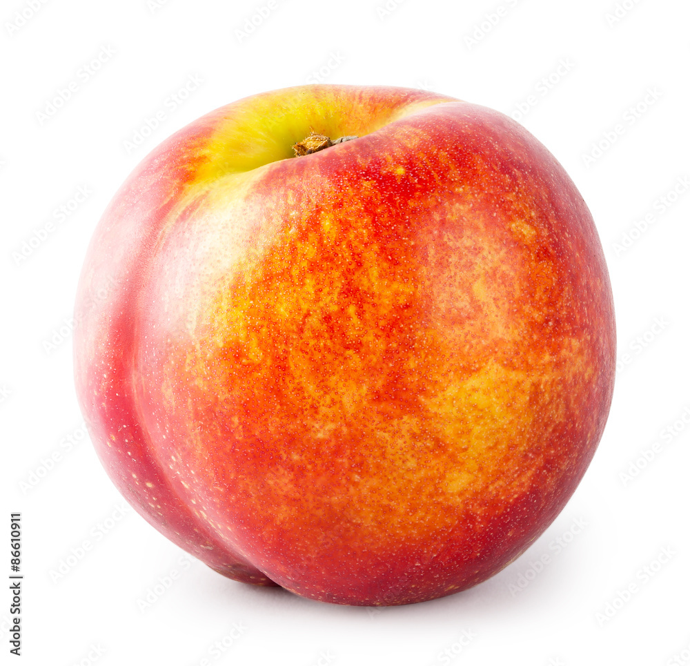 Bright ripe nectarine Bright ripe nectarine