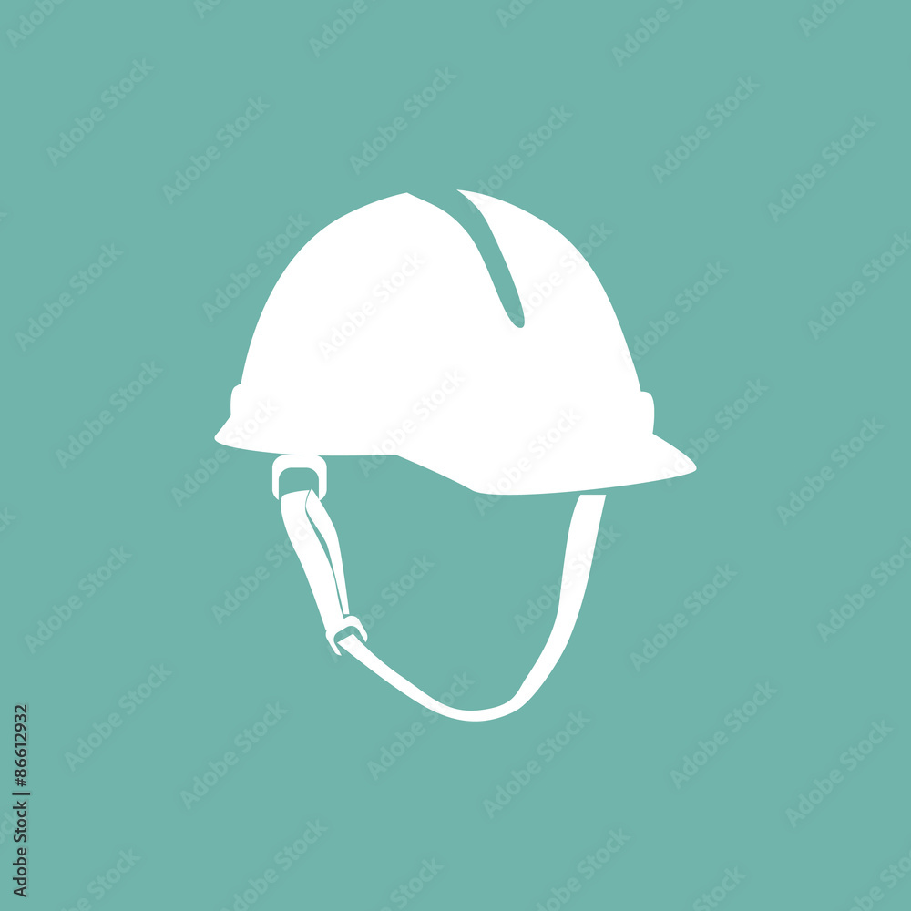Construction helmet icon Construction helmet icon