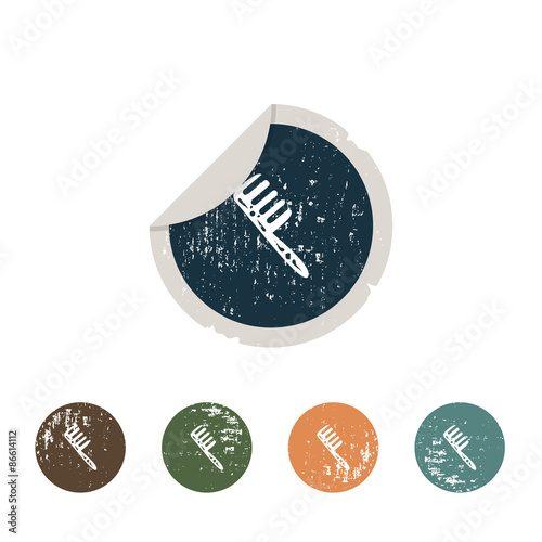 Hairbrush icon