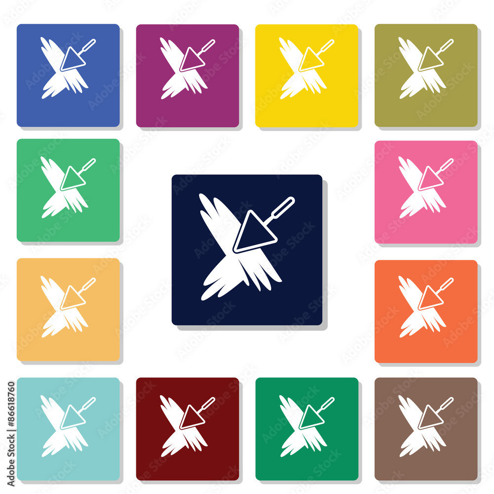 Obraz premium Building instrument icon