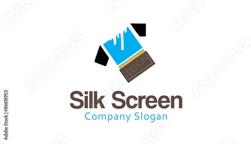 Silk screen Logo template